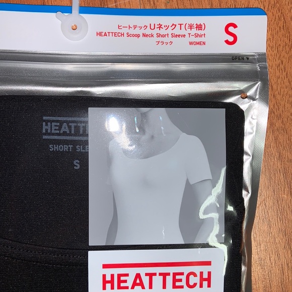 Brand New in Packaging Uniqlo HEATTECH Scoop Neck Short-Sleeve T-Shirt - Picture 4 of 7